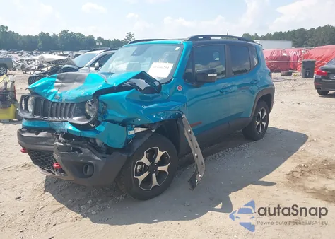 2022 Jeep Renegade Trailhawk 4X4 from USA, damaged, VIN ZACNJDC16NPN80349